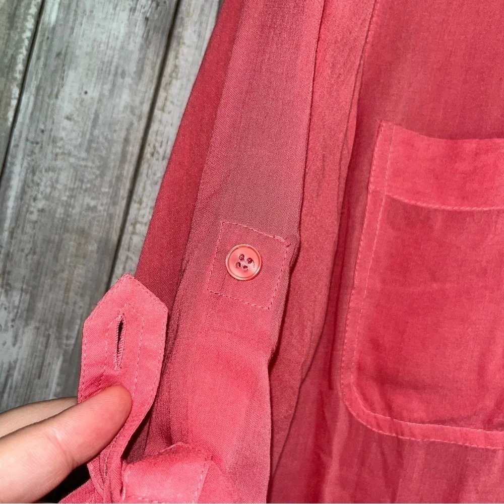 Loft Pink Button Down - Picture 3 of 5